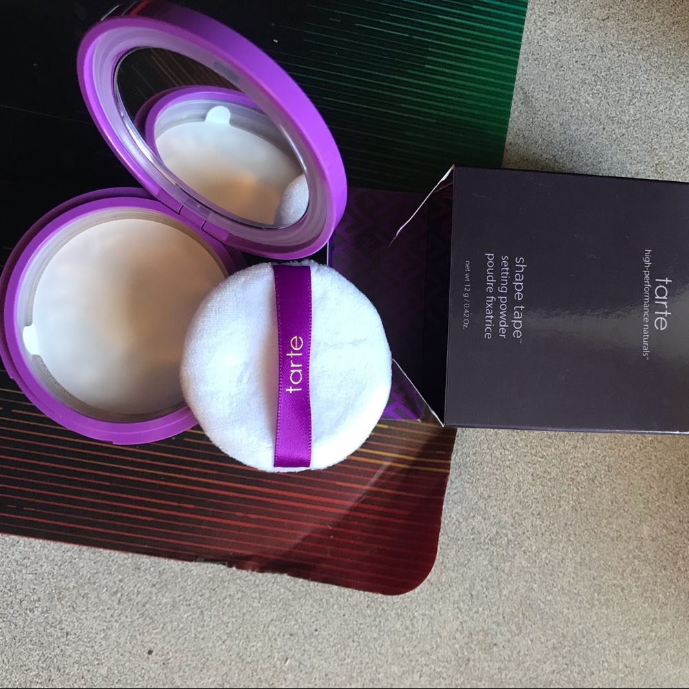 Taste shape tape setting powder